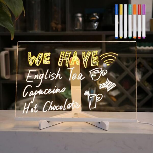 Acrylic Message Board Light - Image 4
