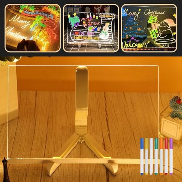 Acrylic Message Board Light