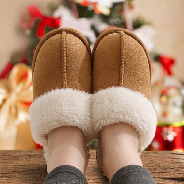 Slippers Fluffy Winter House Shoes - Image 3