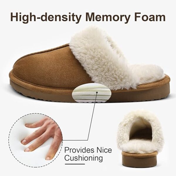 Slippers Fluffy Winter House Shoes - Image 4