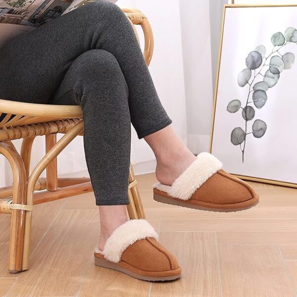 Slippers Fluffy Winter House Shoes - Image 2