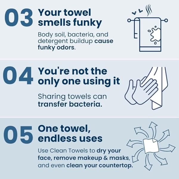 Clean Skin Club Clean Towels - Image 3