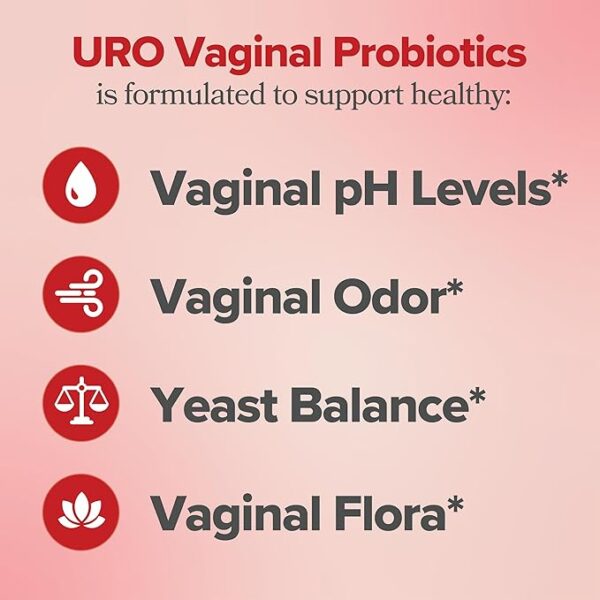 Women's Vaginal Health Supplement - Promote Healthy Vaginal Odor & Vaginal Flora, 60 Count (Pack of 1) - Image 2