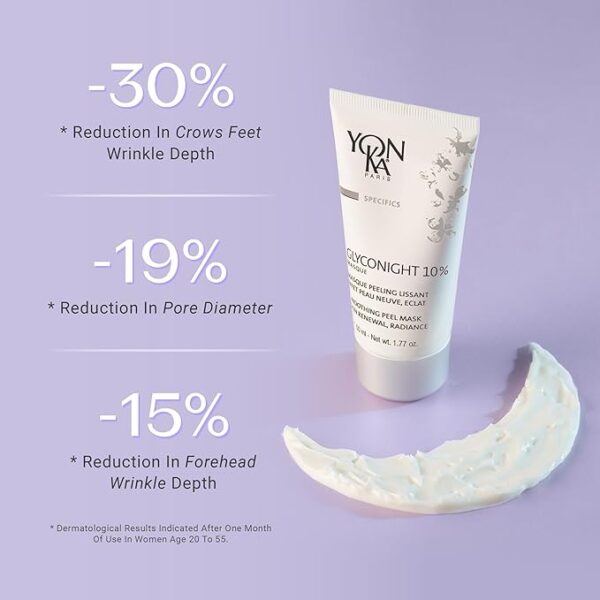 Anti-Aging Face Mask, Skin Renewal for Wrinkles and Pore Reduction with Glycolic Acid… - Image 4
