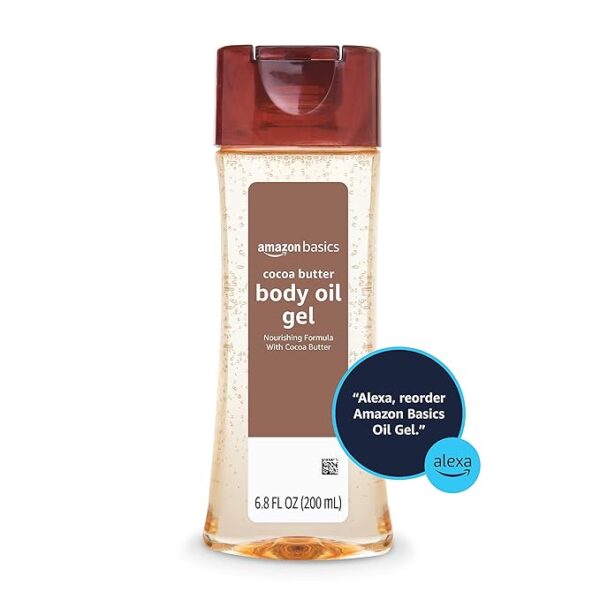 Body Oil Gel with Cocoa Butter, Paraben Free - Image 5