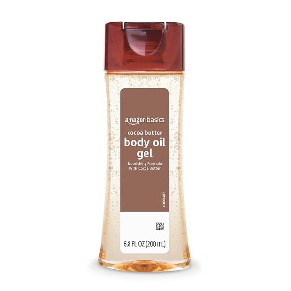 Body Oil Gel with Cocoa Butter, Paraben Free