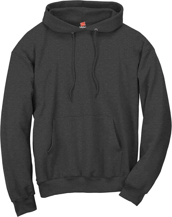 Hanes Men's Hoodie, EcoSmart Fleece Hoodie, Hooded Sweatshirt for Men - Image 2