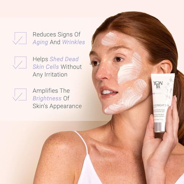 Anti-Aging Face Mask, Skin Renewal for Wrinkles and Pore Reduction with Glycolic Acid… - Image 3