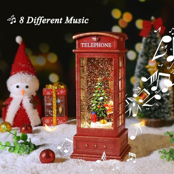 Christmas Lantern,Christmas Snow Globe,Christmas Decorations - Image 3