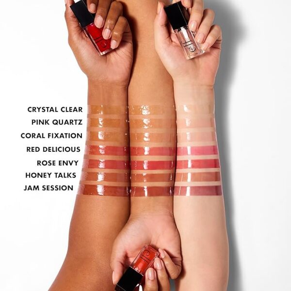 e.l.f. Glow Reviver Lip Oil, Nourishing Tinted Lip Oil For A High-shine Finish, Infused With Apricot Oil, Vegan & Cruelty-free, Rose Envy - Image 3