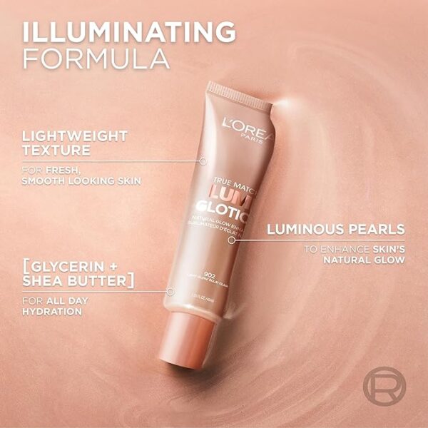 L'Oreal Paris Makeup True Match Lumi Glotion, Natural Glow Enhancer - Image 3