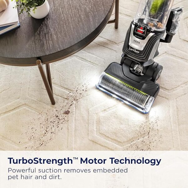 Bissell Pet Hair Eraser Turbo Lift-Off Vacuum - Image 2